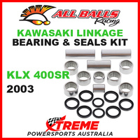27-1043 Kawasaki KX400SR KX 400SR 2003 Linkage Bearing & Seal Kit Dirt Bike