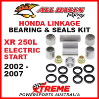 27-1049 Honda XR250L Electric Start 2002-2007 MX Linkage Bearing & Seal Kit 