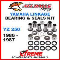 27-1081 Yamaha YZ250 YZ 250 1986-1987 Linkage Bearing Kit
