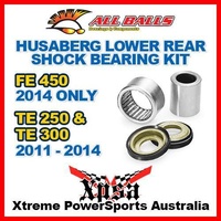 Lower Rear Shock Bearing Kit HUSA FE 450 2014 TE 250 300 11-14, All Balls 27-1089