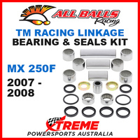 27-1163 TM Racing MX250F MX 250F 2007-2008 Linkage Bearing & Seal Kit Dirt Bike
