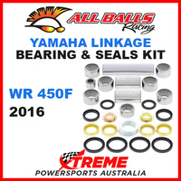 27-1171 Yamaha WR450F WR 450F 2016 Linkage Bearing Kit