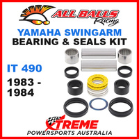 All Balls 28-1026 Yamaha IT490 IT 490 1983-1984 Swingarm Bearing Kit