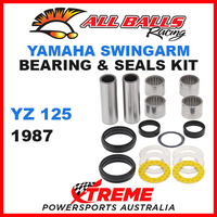 All Balls 28-1031 Yamaha YZ125 YZ 125 1987 Swingarm Bearing Kit