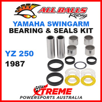 All Balls 28-1032 Yamaha YZ250 YZ 250 1987 Swingarm Bearing Kit