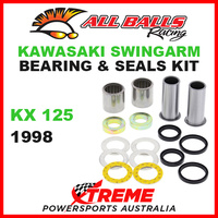 28-1042 Kawasaki KX125 KX 125 1998 Swingarm Bearing & Seal Kit MX Dirt Bike