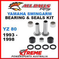 All Balls 28-1062 Yamaha YZ80 YZ 80 1993-1998 Swingarm Bearing Kit