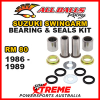 All Balls 28-1069 For Suzuki RM80 RM 80 1986-1989 Swingarm Bearing Kit