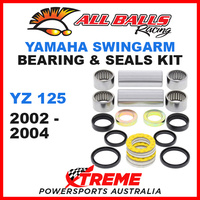 All Balls 28-1072 Yamaha YZ125 YZ 125 2002-2004 Swingarm Bearing Kit
