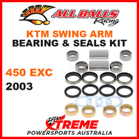 ALL BALLS 28-1087 MX SWINGARM BEARING KIT KTM 450EXC 450 EXC 2003 ENDURO