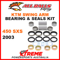 ALL BALLS 28-1087 MX SWINGARM BEARING KIT KTM 450SXS 450 SXS 2003 OFF ROAD