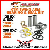 Swing Arm Bearing Kit 125 SX EXC 200 EXC 1998-2003 Enduro MX, All Balls 28-1088