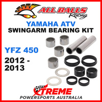 All Balls 28-1114 Yamaha YFZ 450 2012-2013 Swingarm Bearing & Seal Kit