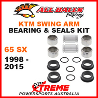 ALL BALLS 28-1129 MX SWINGARM BEARING KIT KTM 65SX 65 SX 65cc 1998-2015 OFF ROAD