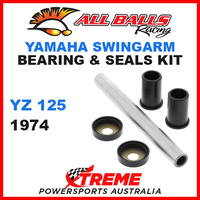 All Balls 28-1135 Yamaha YZ125 YZ 125 1974 Swingarm Bearing & Seal Kit