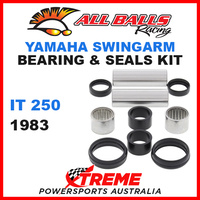 All Balls 28-1136 Yamaha IT250 IT 250 1983 Swingarm Bearing & Seal Kit
