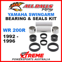 All Balls 28-1148 Yamaha WR200R WR 200R 1992-1996 Swingarm Bearing Kit
