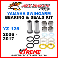 All Balls 28-1160 Yamaha YZ125 YZ 125 2006-2017 Swingarm Bearing Kit