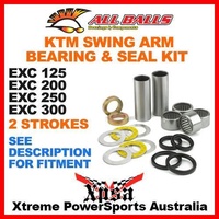 Swing Arm Bearing Kit EXC 2 Stroke 125 200 250 300 2T Enduro, All Balls 28-1168