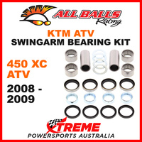 All Balls 28-1168 KTM 450 XC ATV 2008-2009 Swingarm Bearing & Seal Kit