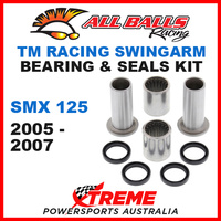 All Balls 28-1183 TM Racing SMX125 SMX 125 2005-2007 Swingarm Bearing & Seal Kit