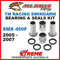 All Balls 28-1183 TM Racing SMX450F SMX 450F 2005-2007 Swingarm Bearing & Seal Kit