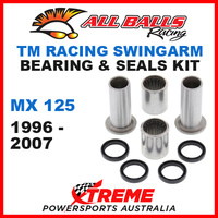 All Balls 28-1183 TM Racing MX125 MX 125 1996-2007 Swingarm Bearing & Seal Kit
