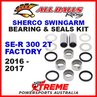 All Balls 28-1196 Sherco SE-R SER 300 2T Factory 2016-2017 Swingarm Bearing Kit