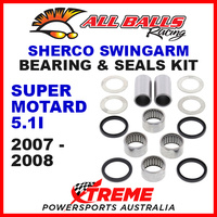 All Balls 28-1196 Sherco Super Motard 5.1i 510cc 2007-2008 Swingarm Bearing Kit