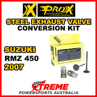ProX For Suzuki RMZ450 RMZ 450 2007 Steel Exhaust Valve & Spring Upgrade Kit