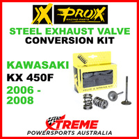 ProX Kawasaki KX450F KXF450 2006-2008 Steel Exhaust Valve & Spring Upgrade Kit