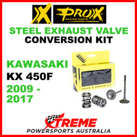 ProX Kawasaki KX450F KXF450 2009-2017 Steel Exhaust Valve & Spring Upgrade Kit