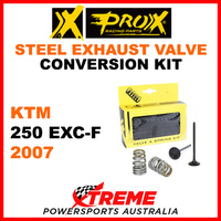 ProX KTM 250 EXC EXC-F 2007 Steel Exhaust Valve & Spring Upgrade Kit