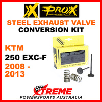 ProX KTM 250 EXCF EXC-F 2008-2013 Steel Exhaust Valve & Spring Upgrade Kit