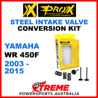 ProX Yamaha WR450F WRF450 2003-2015 Steel Intake Valve & Spring Upgrade Kit