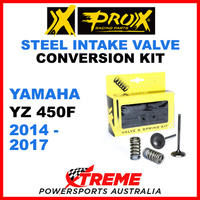 ProX Yamaha YZ450F YZF450 2014-2017 Steel Intake Valve & Spring Upgrade Kit