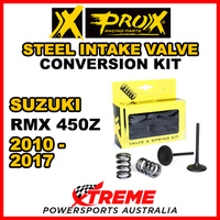 ProX For Suzuki RMX450Z RMX 450Z 2010-2017 Steel Intake Valve & Spring Upgrade Kit