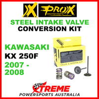 ProX Kawasaki KX250F KXF250 2007-2008 Steel Intake Valve & Spring Upgrade Kit