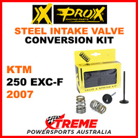 ProX KTM 250 EXCF EXC-F 2007 Steel Intake Valve & Spring Upgrade Kit