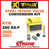 ProX KTM 250 SXF SX-F 2006-2007 Steel Intake Valve & Spring Upgrade Kit