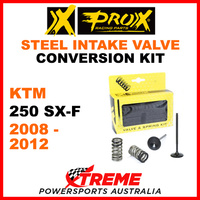 ProX KTM 250 SXF SX-F 2008-2012 Steel Intake Valve & Spring Upgrade Kit