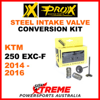 ProX KTM 250 EXCF EXC-F 2014-2016 Steel Intake Valve & Spring Upgrade Kit