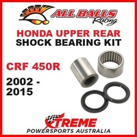 Upper Rear Shock Bearing Kit Honda CRF450R CRF 450R 2002-2015 Dirt Bike, All Balls 29-1013