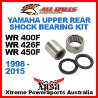 Upper Rear Shock Bearing Kit Yamaha WR400F WR426F WR450F 98-2015 Enduro, All Balls 29-1016