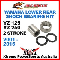 Lower Rear Shock Bearing Kit Yamaha YZ 125 250 YZ125 YZ250 2001-2015 MX, All Balls 29-5015