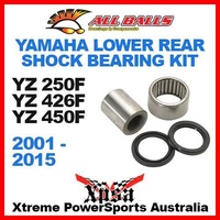 Lower Rear Shock Bearing Kit YZ 250F YZ250F YZ426F YZ450F 450F 2001-2015, All Balls 29-5015