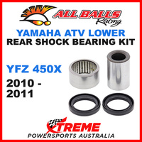 29-5043 Yamaha YFZ 450X 2010-2011 Rear Lower Shock Bearing Kit