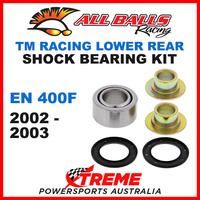 29-5057 TM Racing MX400F MX 400F 2002-2003 Rear Lower Shock Bearing Kit