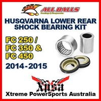 Lower Rear Shock Bearing Kit Husqvarna FC 250 350 450 14-2015, All Balls 29-5066