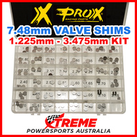 ProX 7.48mm Valve Shim Kit 1.225-3.475mm Honda Kawasaki For Suzuki Yamaha 29.VSA748-2